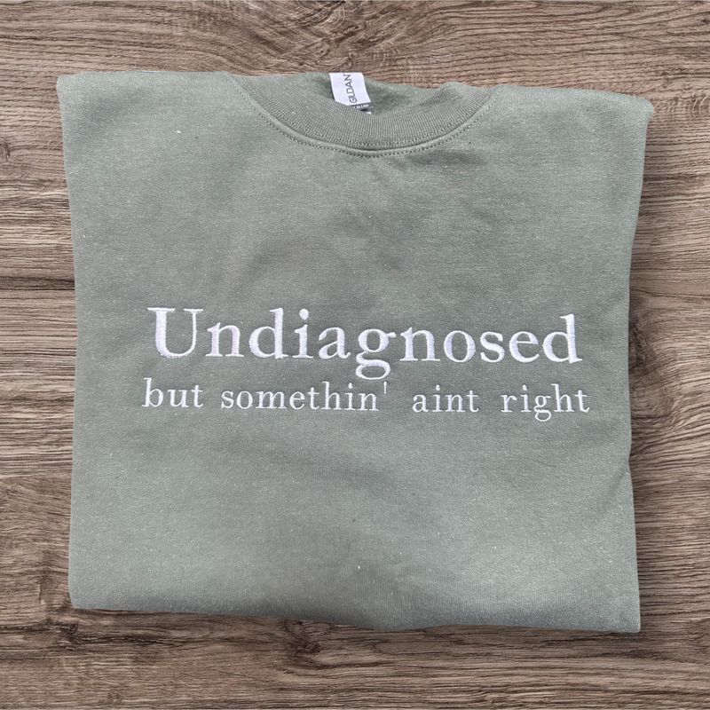 UNDIAGNOSED Embroidered Sweatshirt