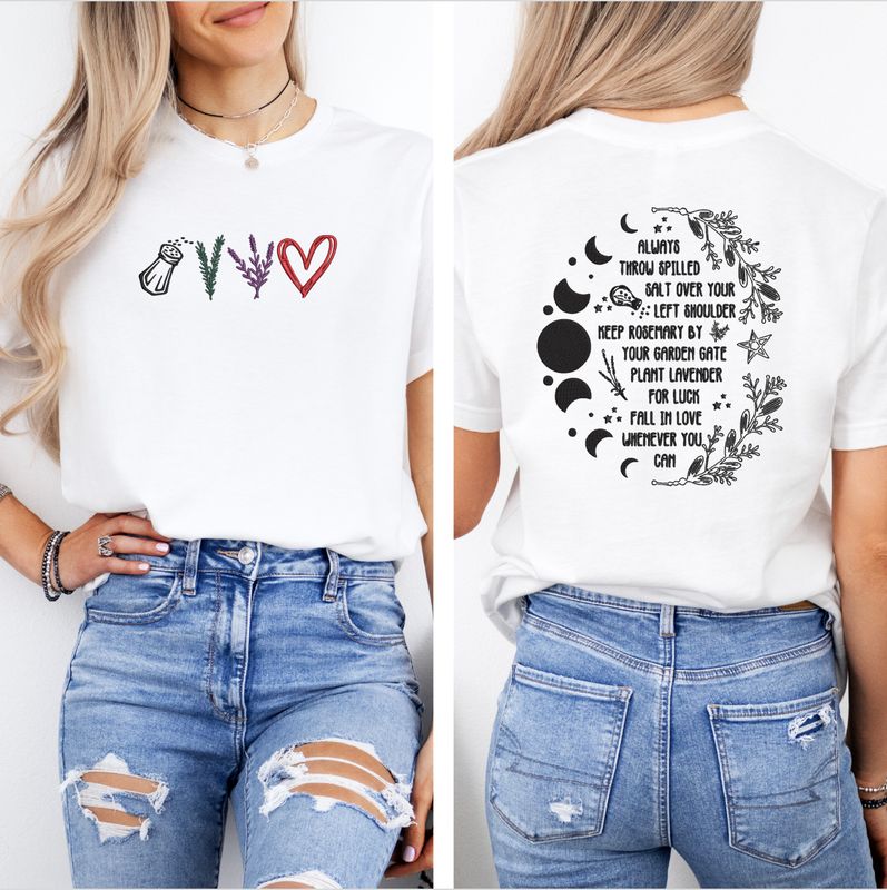Practical Magic Embroidered T-shirt