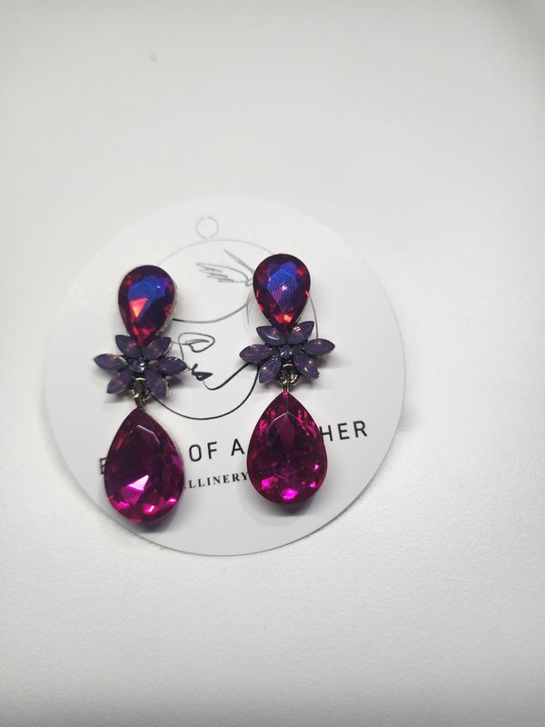 Earings - Magenta