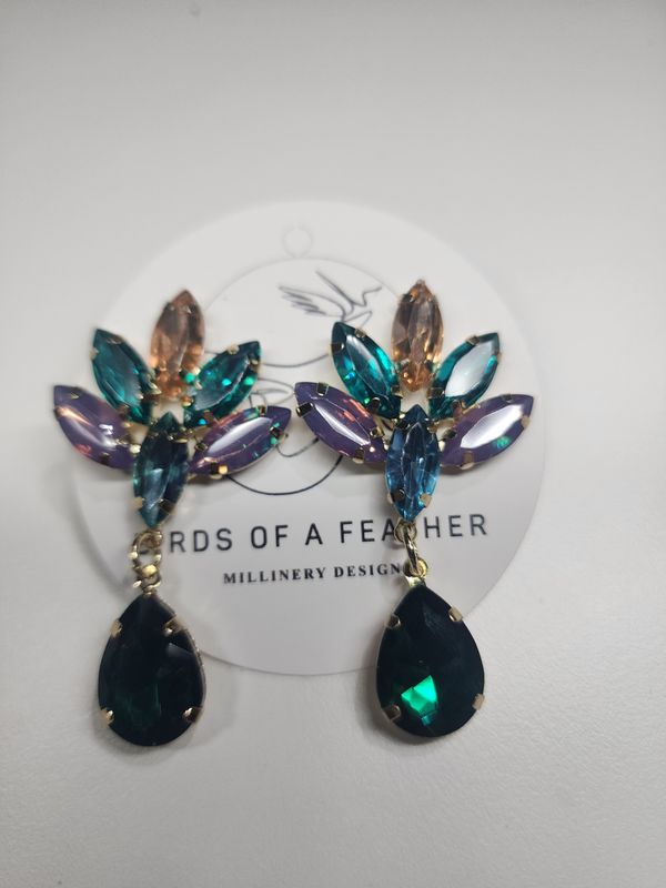 Earings  - Emerald Drop