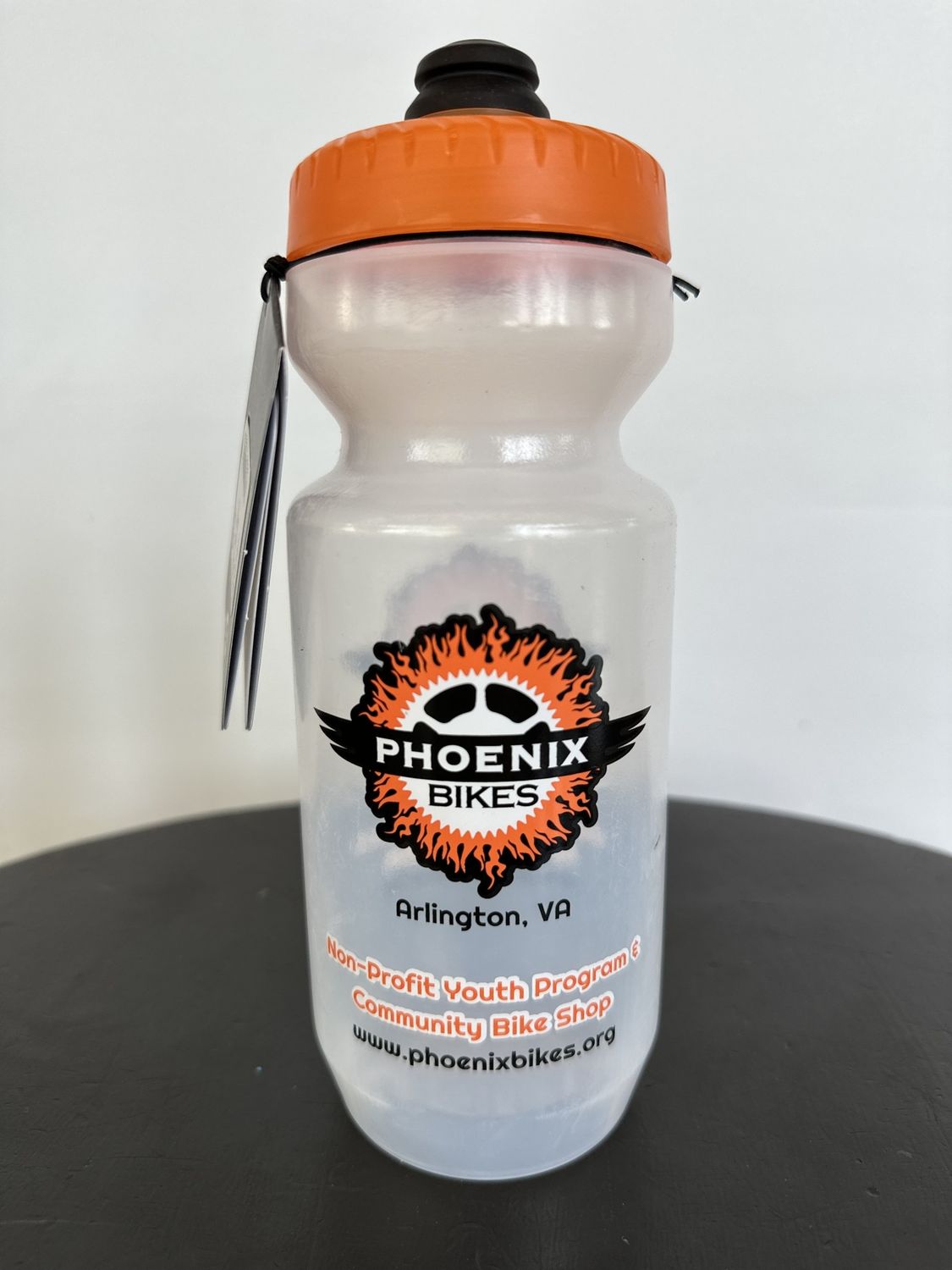 Phoenix Bikes Water Bottle Purist Orange/clear 2023