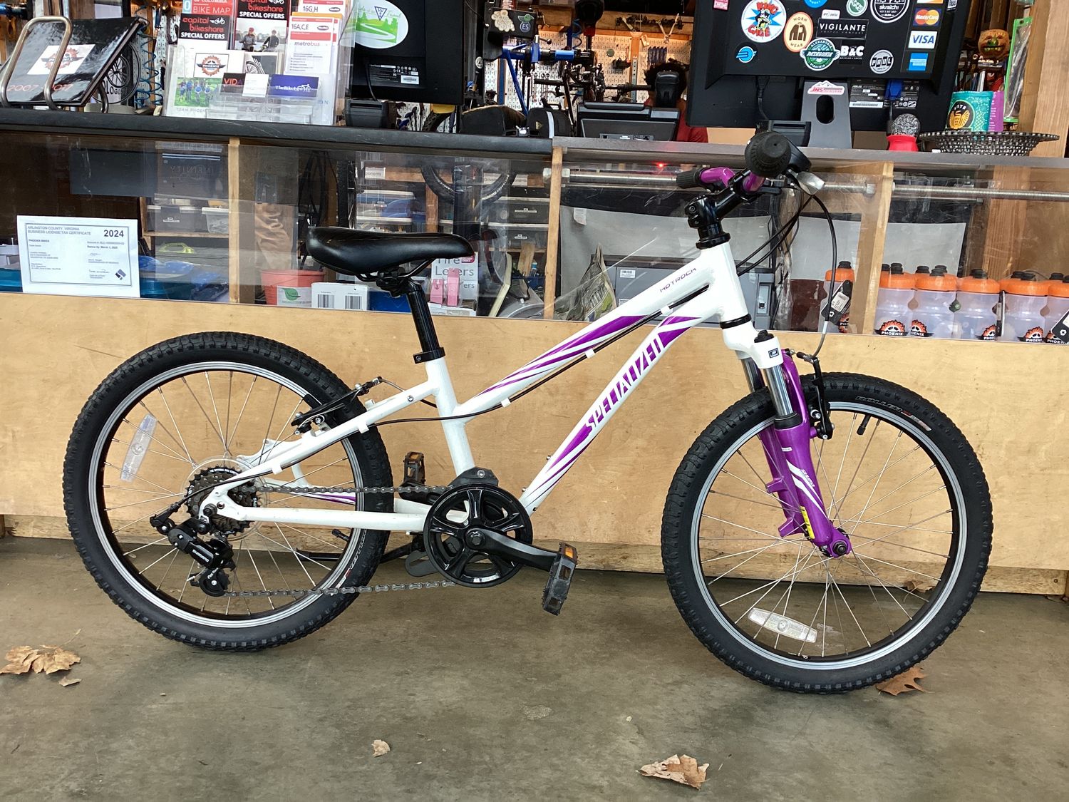 Specialized Hotrock 20 White/Purple