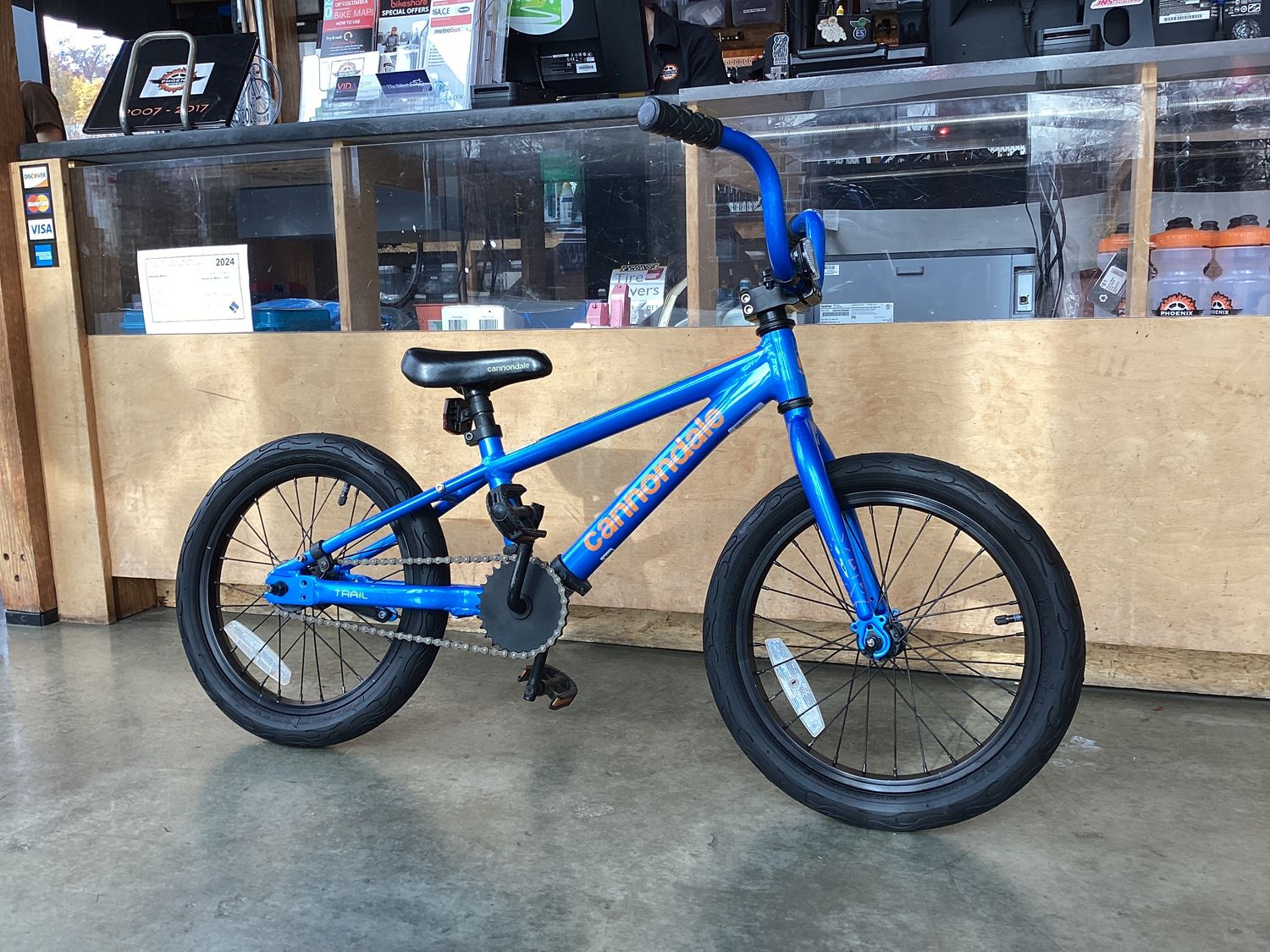 Cannondale Trail Kids 16 Blue