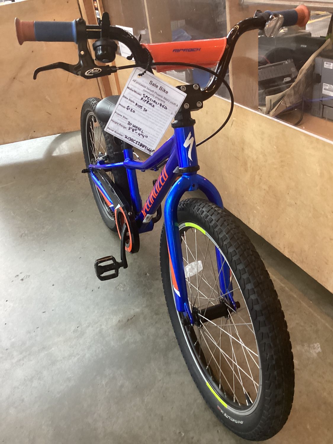 Specialized Riprock Blue/Orange 20