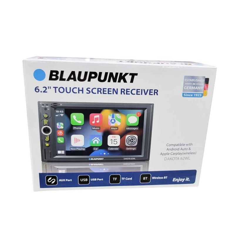 BLAUPUNKT DAKOTA 62WL CAR STEREO IN-DASH DIGITAL MULTIMEDIA RECEIVER WITH 6.2-INCH TOUCHSCREEN