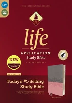Life Application Bible, Pink, Indexed