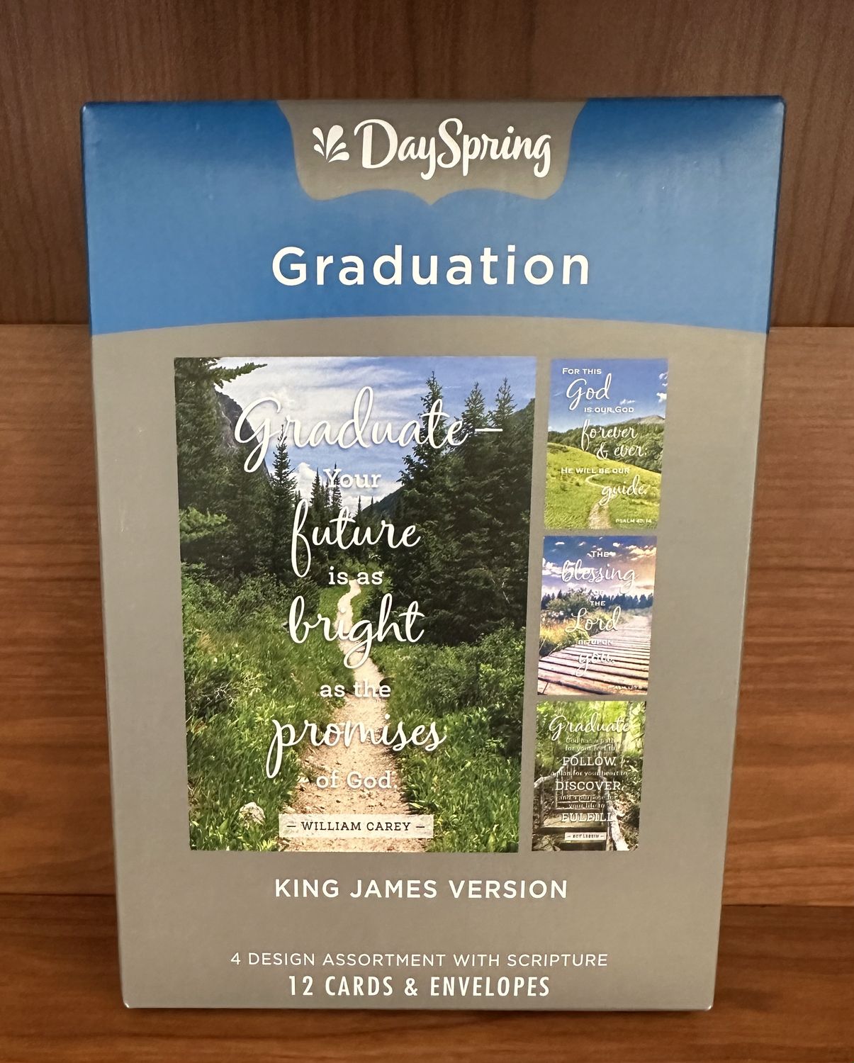 Graduation KJV Boxed Cards 12 ct