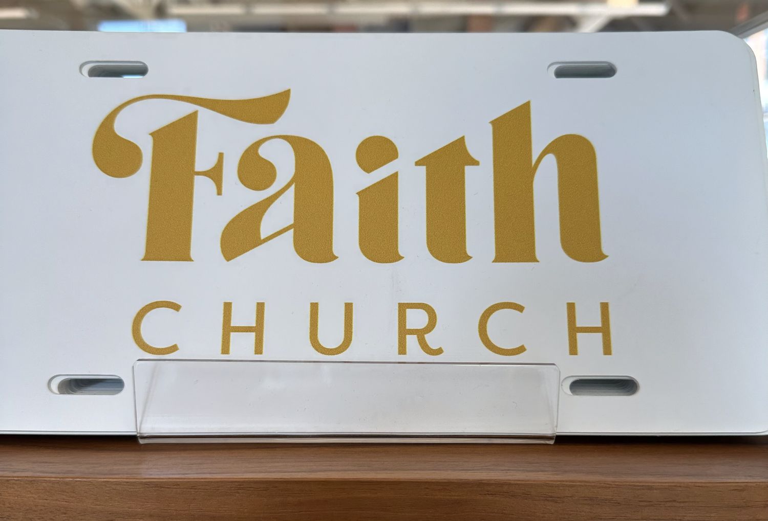 Faith Plate