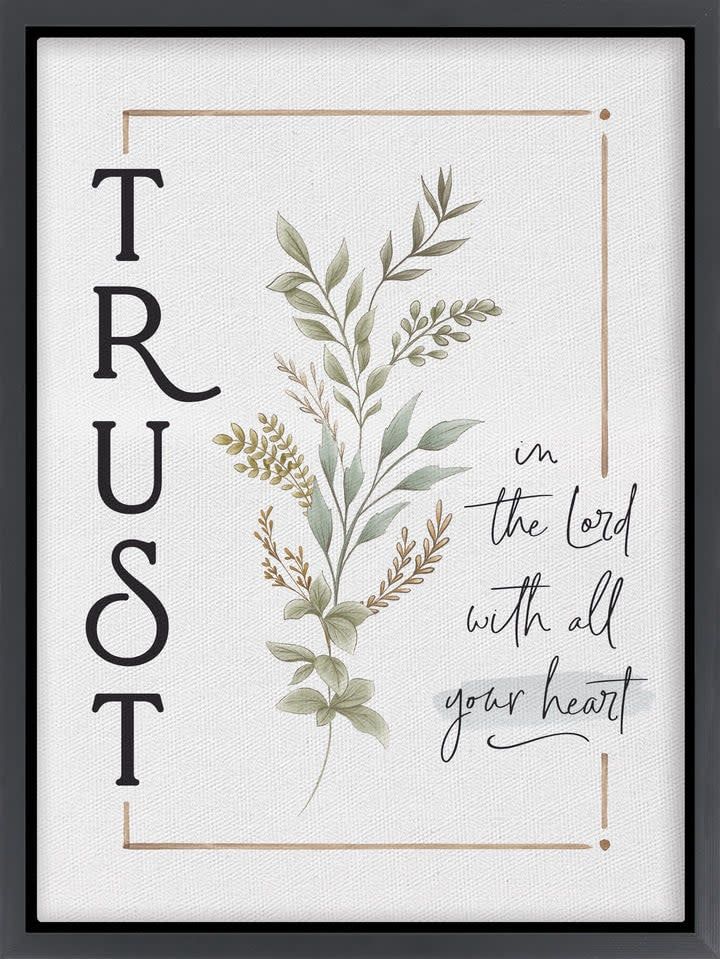 Trust In The Lord Canvas