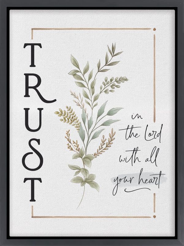 Trust In The Lord Canvas