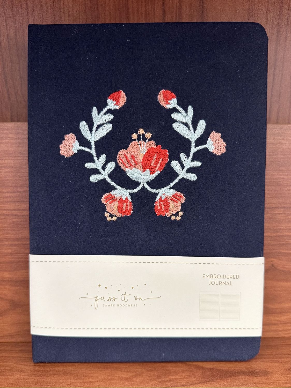 All You Do - Embroidered Journal
