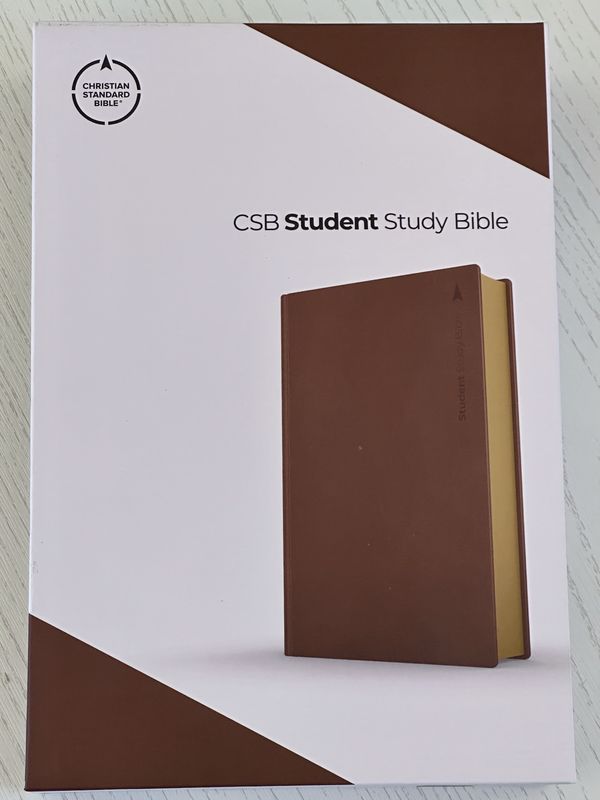 CSB Student Study Bible - Brown LeatherTouch