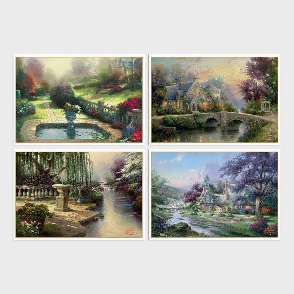 Boxed Cards - Thank You by Thomas Kinkade