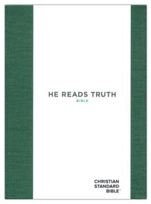 CSB He Reads Truth - Evergreen Hardcover