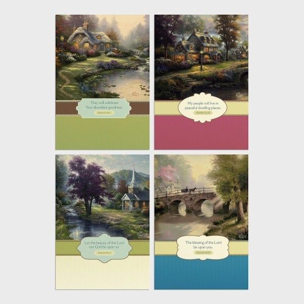 Boxed Cards - Thinking Of You by Thomas Kinkade