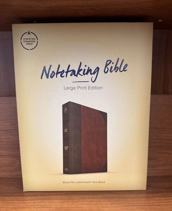 CSB Notetaking Bible Large Print