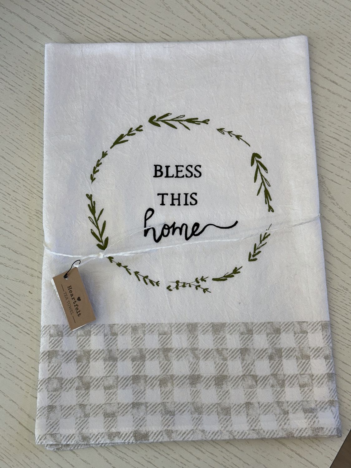 Tea Towel - Bless This Home