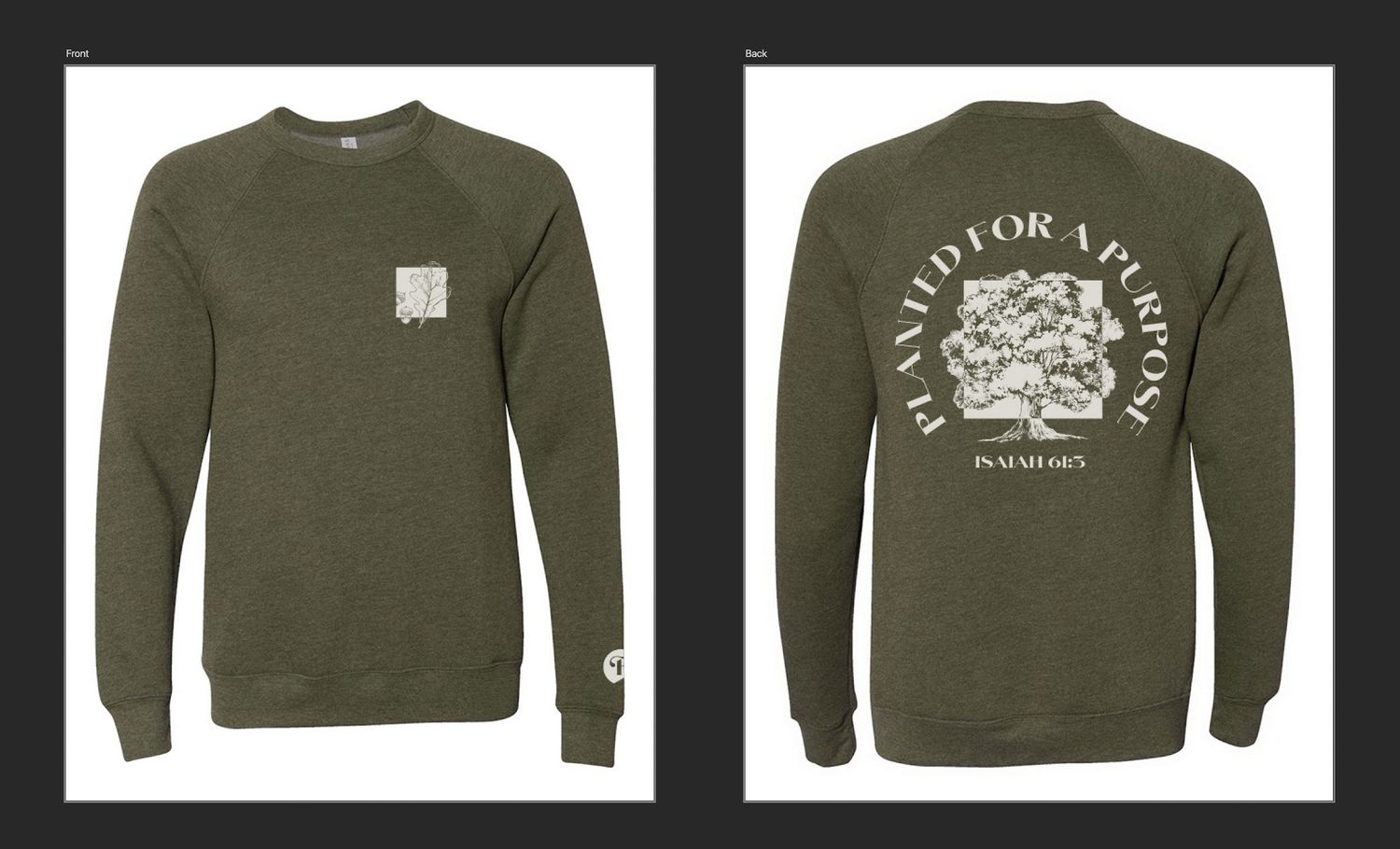 Faith Tree Sweatshirt
