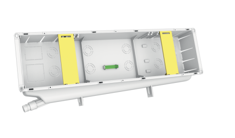 Elisyum Hydronic Classic Enclosure with Trap and Snap-on Cover
