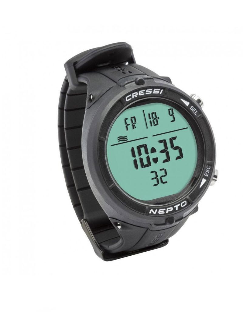 CRESSI NEPTO DIVE COMPUTER, Color: BLACK