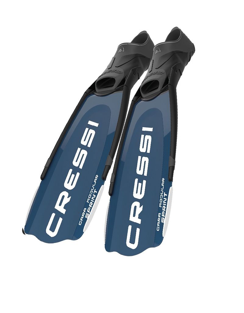CRESSI GARA MODULAR SPRINT, Color: BLUE, Size: 36/37