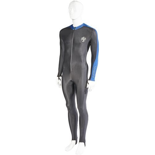 AKONA SKIN SUIT, Color: BLUE, Size: XS