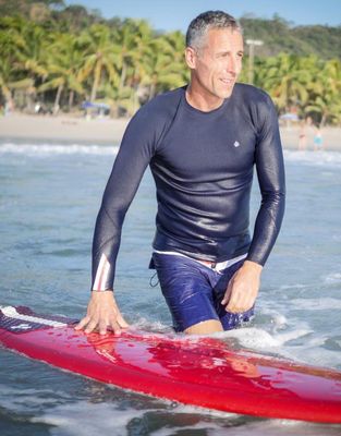 Saint Jacques NOÉ - Long Sleeve Blue Wetsuit Top 2 mm