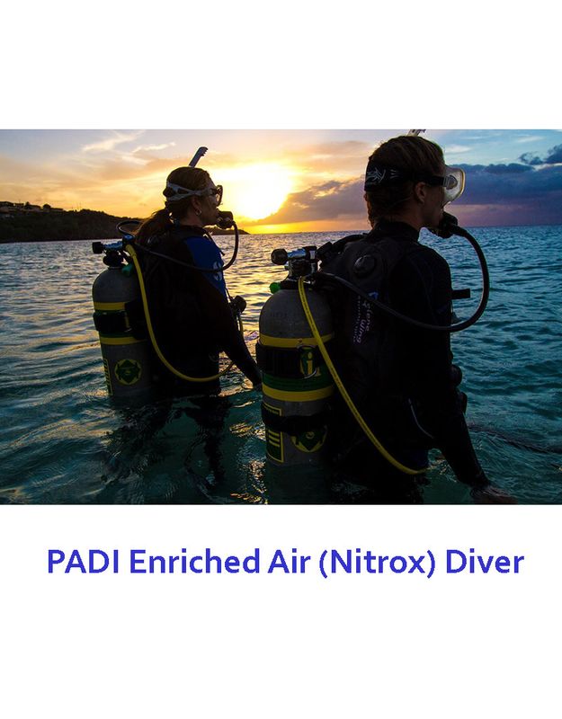 PADI Enriched Air Nitrox (eLearning + 2 Group dives)