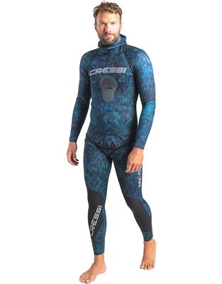 CRESSI Tokugawa 2pcs Nylon wetsuit W/Hood 2mm