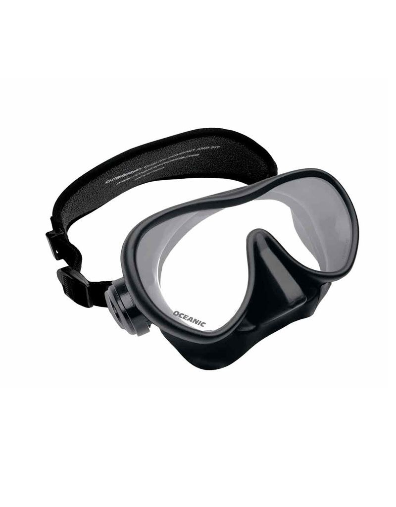 OCEANIC MINI SHADOW MASK W/NEO STRAP, Color: BLACK