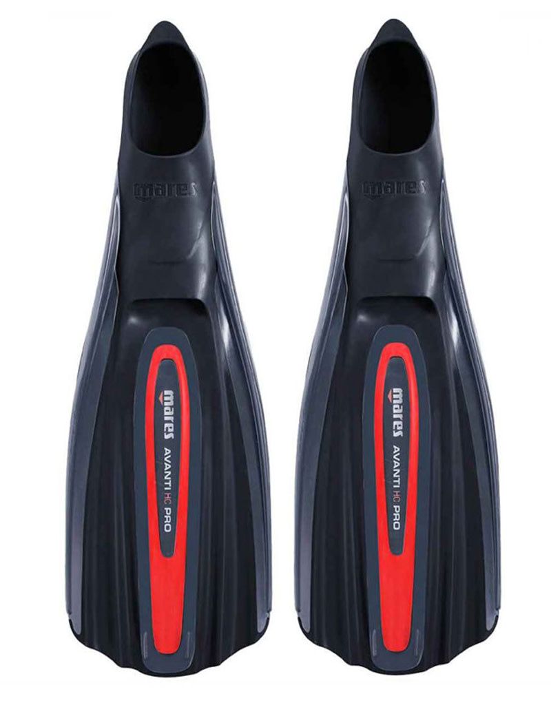 MARES AVANTI HC PRO FF FINS, Color: BLACK/RED, Size: 38