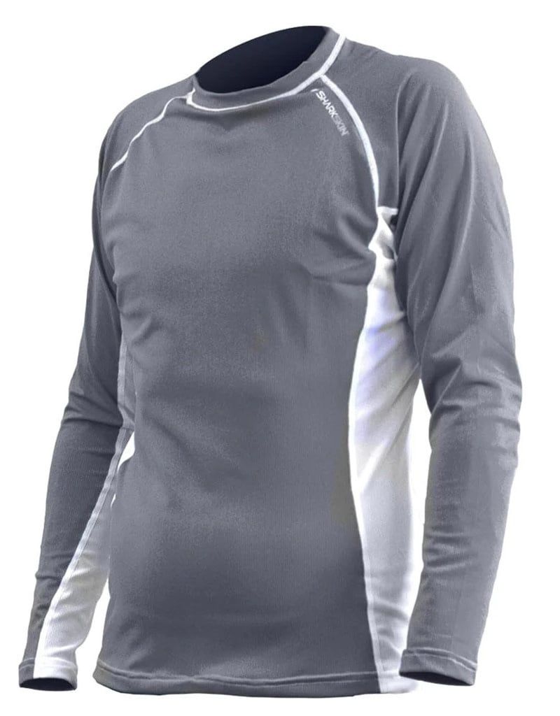 SHARK SKIN RAPID DRY LONG SLEEVE, Color: Charcoal, Size: MD
