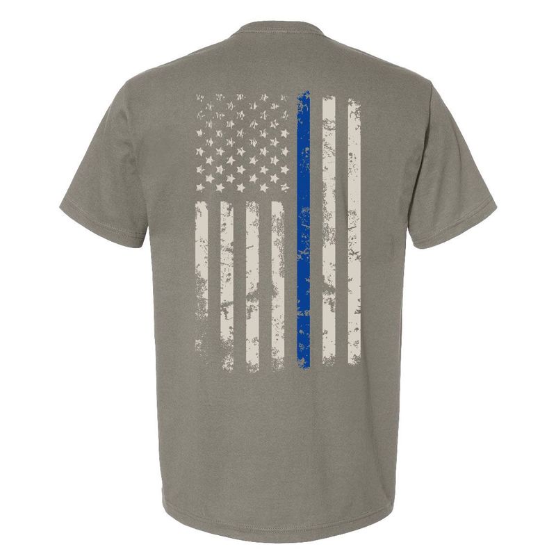 HANGING FLAG BLUE LINE