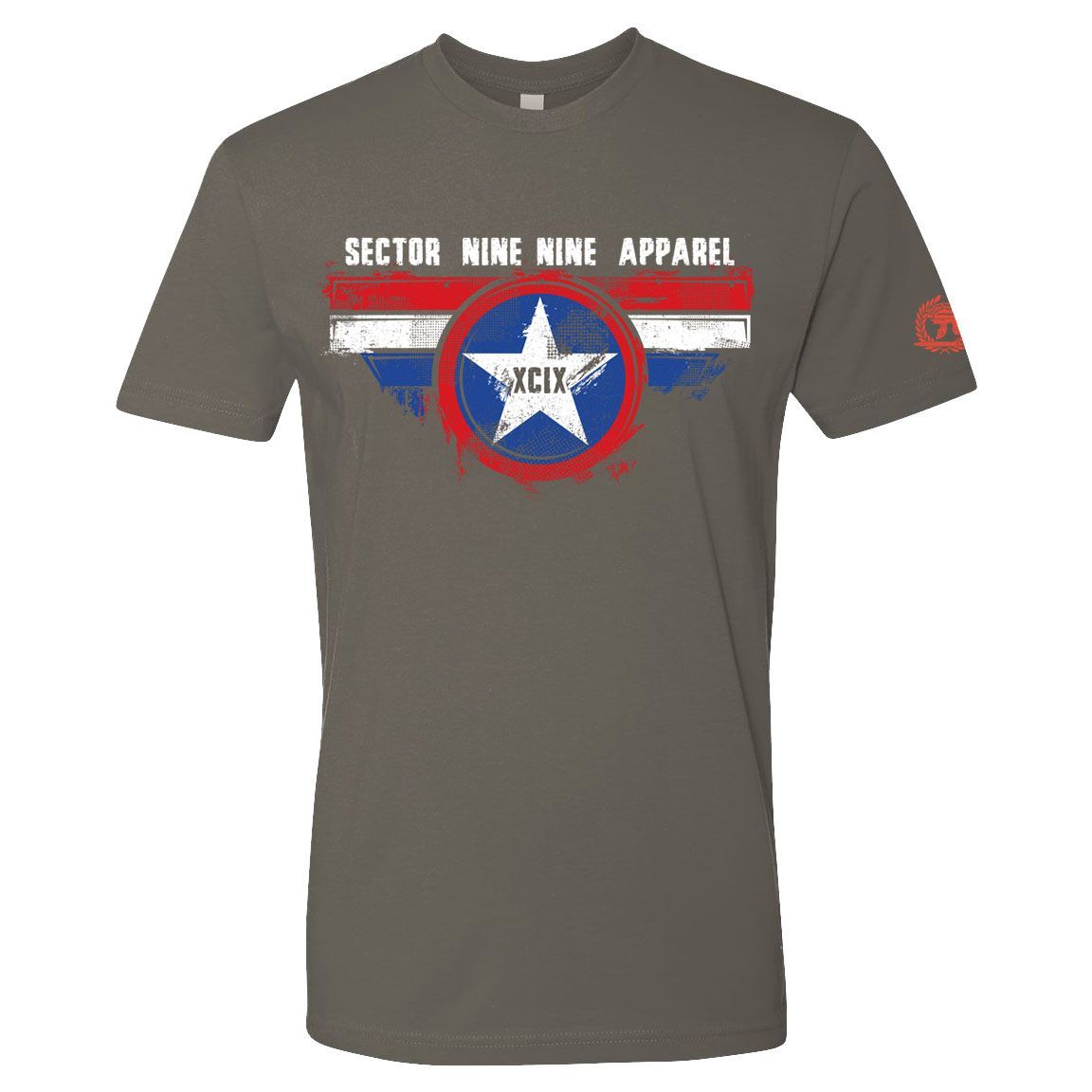 DISTRESSED CAPTAIN AMERICA T-SHIRT