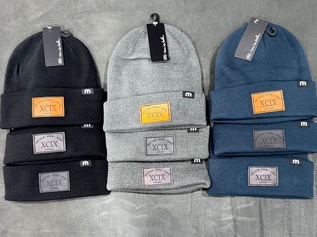 XCIX Leather Tag Travis Mathew Beanies