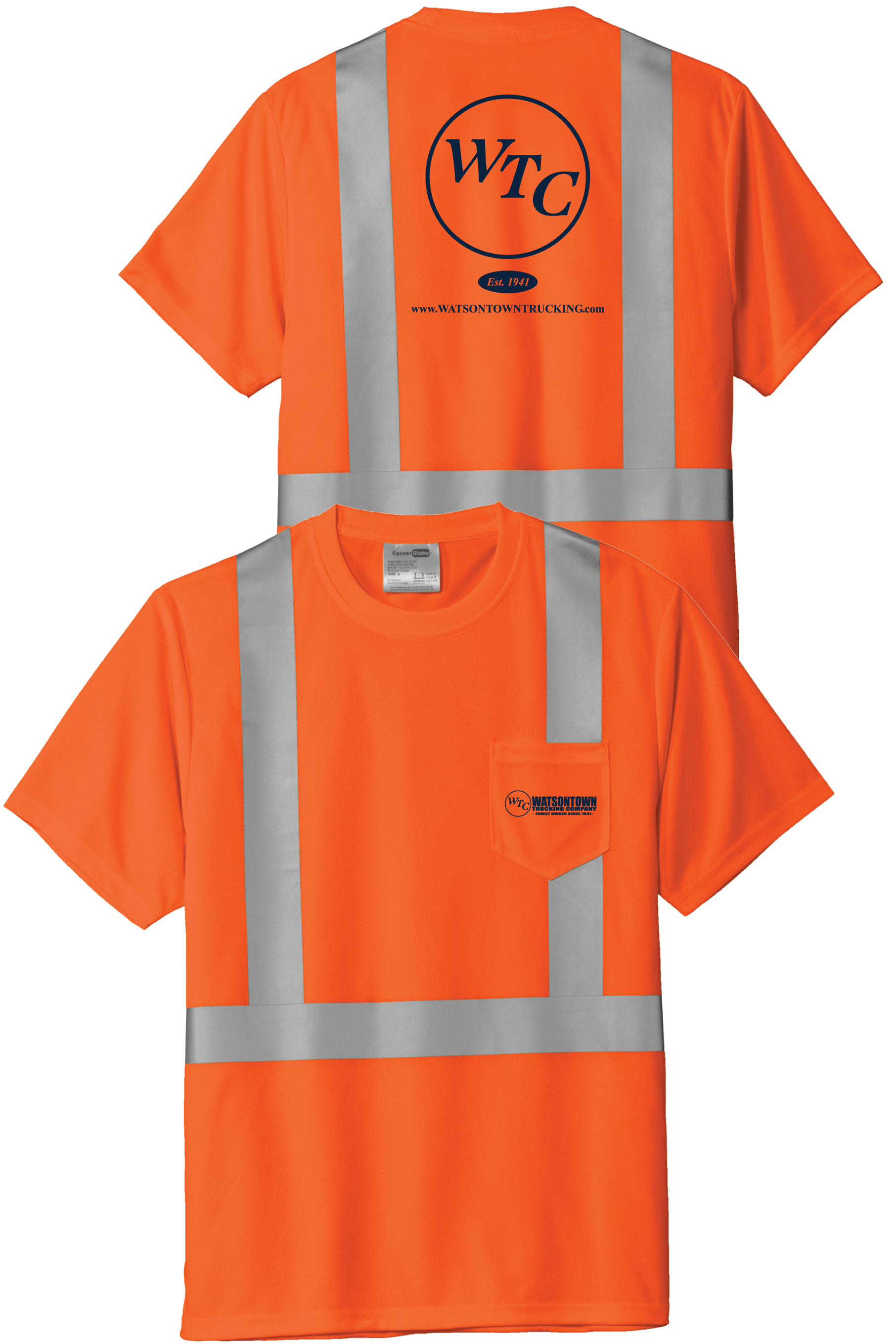ANSI 107 Class 2 Mesh Tee (2 Colors Available)