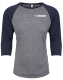 Unisex Triblend Three-Quarter Sleeve Raglan (3 Colors Available)