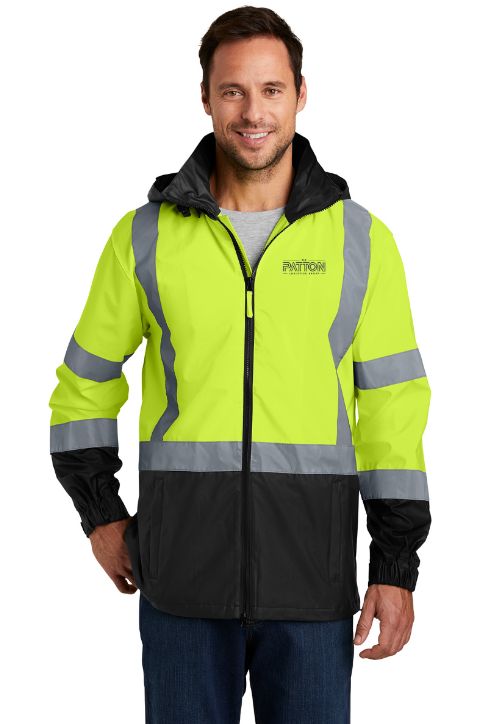 ANSI 107 Class 3 Safety Windbreaker