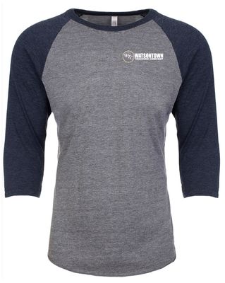 Unisex Triblend Three-Quarter Sleeve Raglan (3 Colors Available)