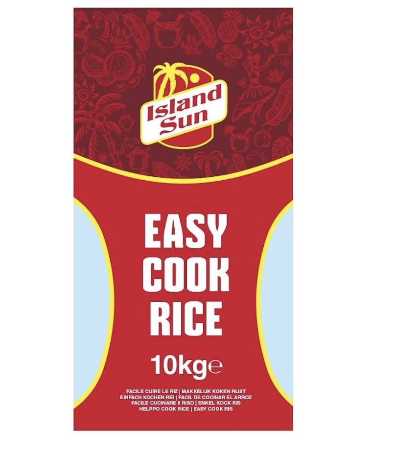 Island Sun  Easy Cook Rice 10kg