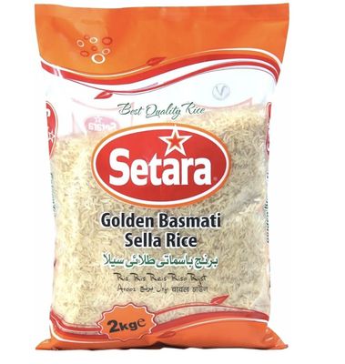 Setara Golden Basmati Sella Rice 2kg