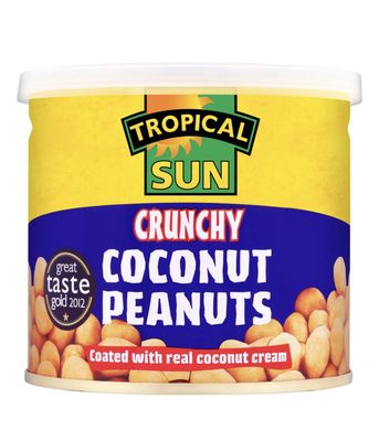 Tropical Sun Crunch Coconut Peanuts 165g