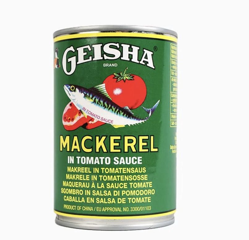 Geisha Mackerel (in Tomato Sauce)