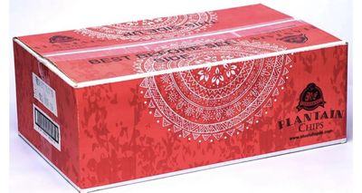 Olu Olu Red Plantain Chips Box (Spicy)