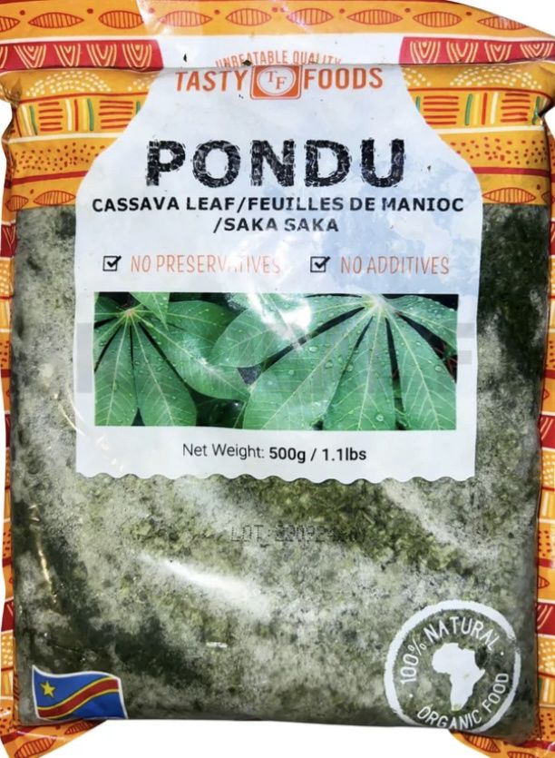Frozen Pondu Cassava Leaf