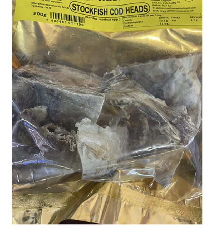 Stock Fish Head (200g)