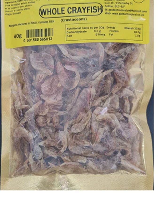 Whole Crayfish ( 40g )