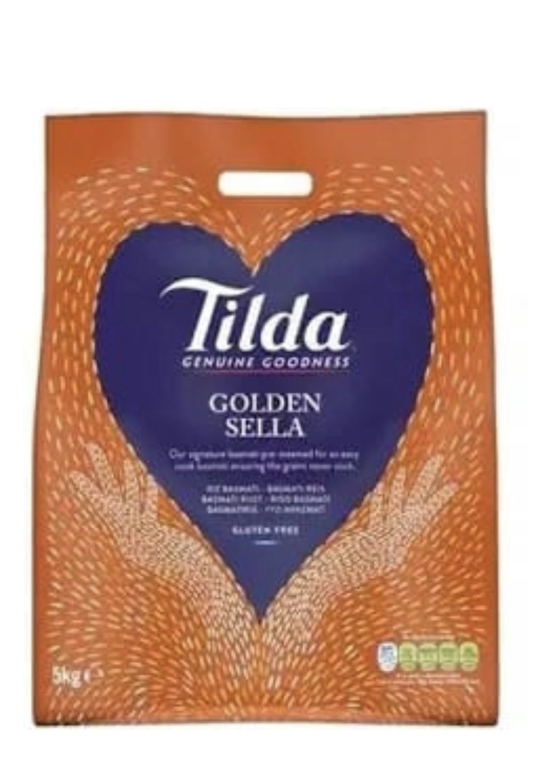 Tilda Golden Sella Basmati 5kg (Gluten free)