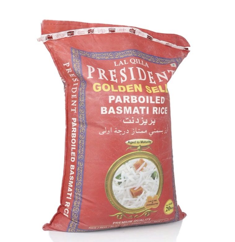 President parboiled Basmati Rice (20kg)