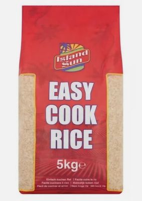 Island Sun easy cook rice 5kg